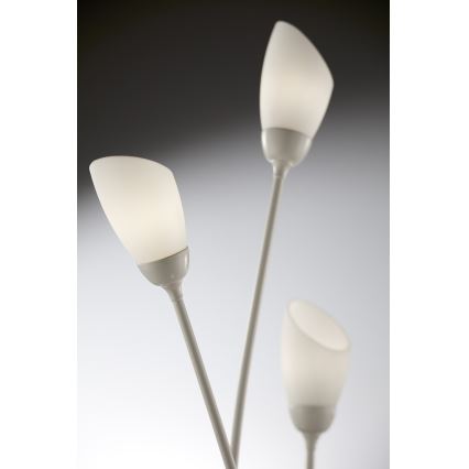 Jupiter 2063 - Candeeiro de pé GLORIOSA 9xG9/14W/230V cor creme