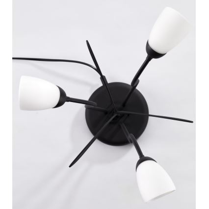 Jupiter 2065 - Candeeiro de mesa GLORIOSA 3xG9/14W/230V preto