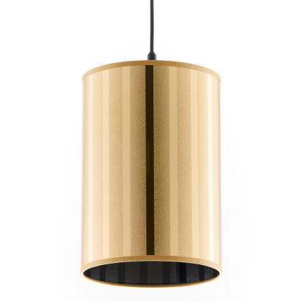 Jupiter 2090 - Lustre suspenso em cabo CORTINA 1xE27/15W/230V dourado/preto