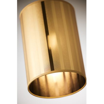 Jupiter 2090 - Lustre suspenso em cabo CORTINA 1xE27/15W/230V dourado/preto