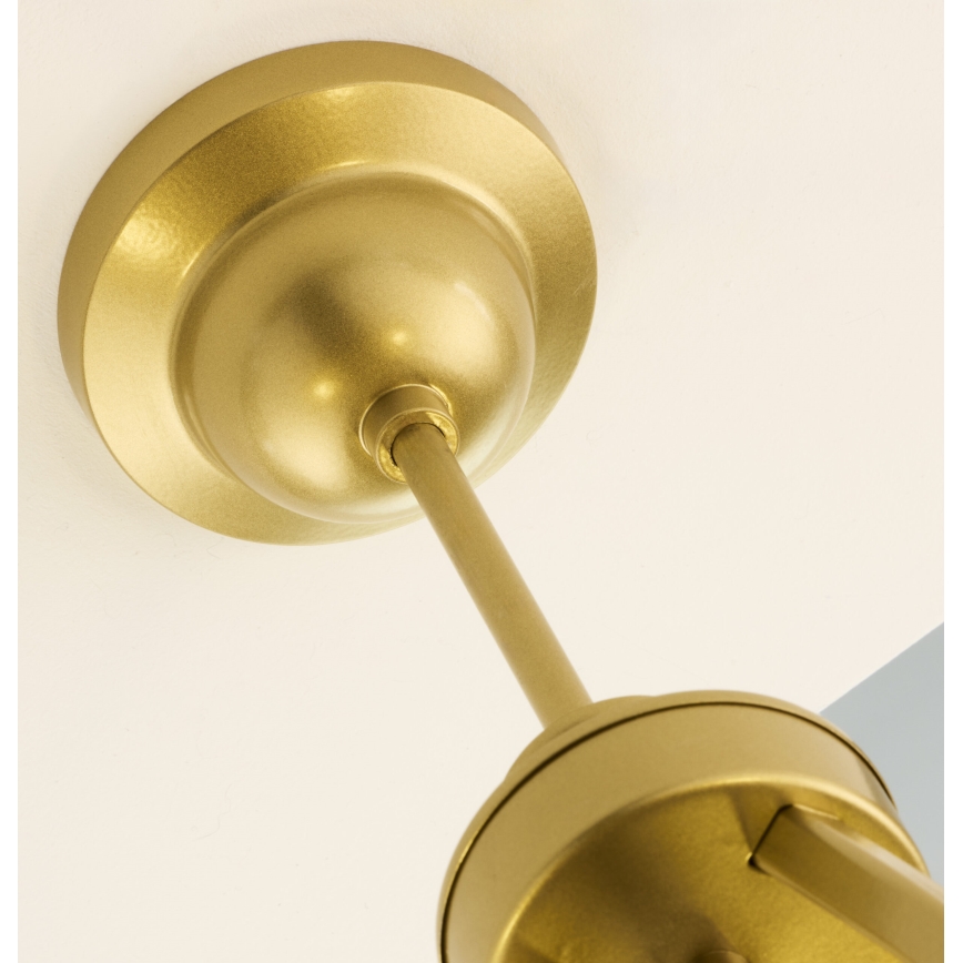 Jupiter 2114 - Lustre de haste KASZMIR 5xE27/15W/230V azul/dourado
