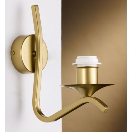 Jupiter 2115 - Aplique de parede KASZMIR 1xE27/15W/230V azul/dourado