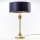 Jupiter 2116 - Candeeiro de mesa KASZMIR 1xE27/15W/230V azul/dourado