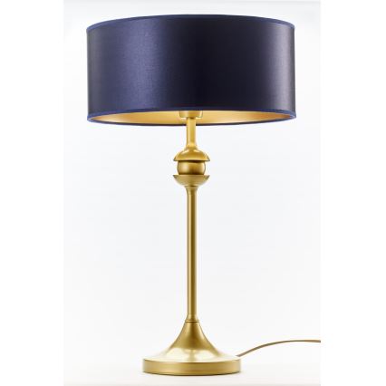 Jupiter 2116 - Candeeiro de mesa KASZMIR 1xE27/15W/230V azul/dourado