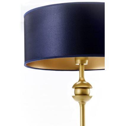 Jupiter 2116 - Candeeiro de mesa KASZMIR 1xE27/15W/230V azul/dourado