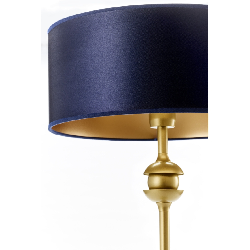 Jupiter 2116 - Candeeiro de mesa KASZMIR 1xE27/15W/230V azul/dourado