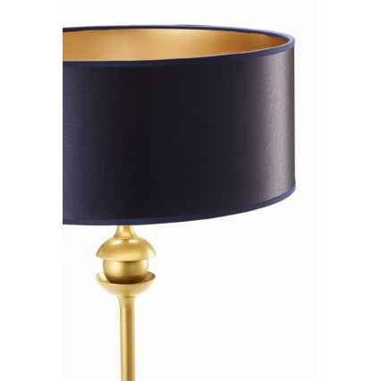 Jupiter 2116 - Candeeiro de mesa KASZMIR 1xE27/15W/230V azul/dourado