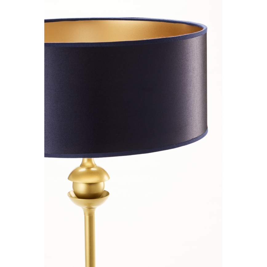 Jupiter 2116 - Candeeiro de mesa KASZMIR 1xE27/15W/230V azul/dourado
