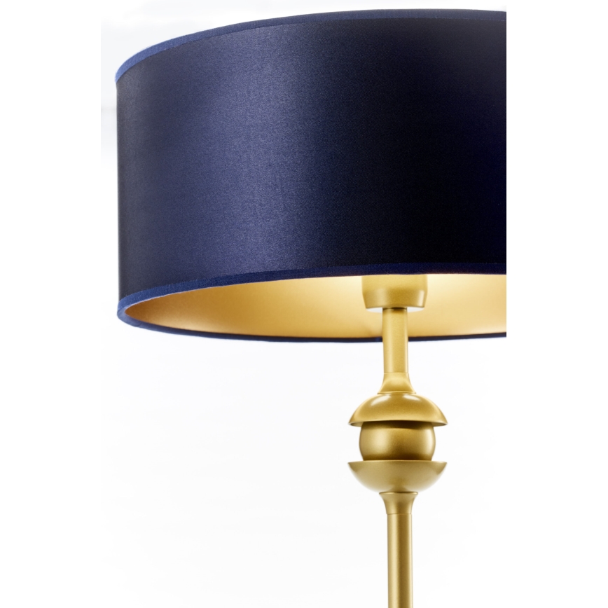 Jupiter 2116 - Candeeiro de mesa KASZMIR 1xE27/15W/230V azul/dourado