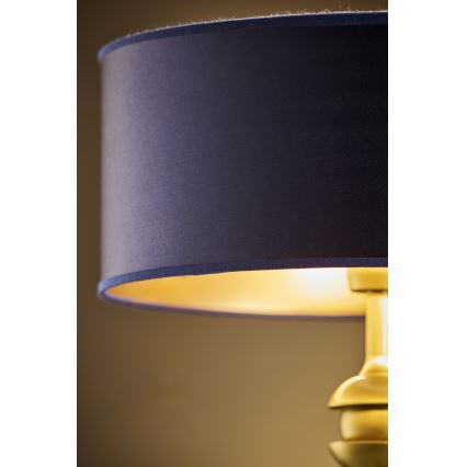 Jupiter 2116 - Candeeiro de mesa KASZMIR 1xE27/15W/230V azul/dourado