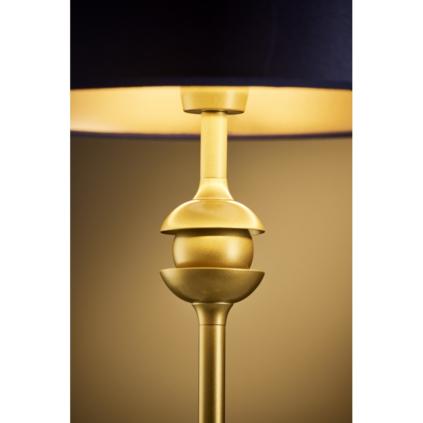 Jupiter 2116 - Candeeiro de mesa KASZMIR 1xE27/15W/230V azul/dourado