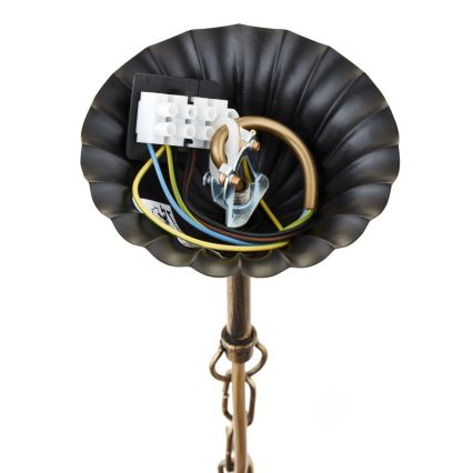 Jupiter 225 - KO 8 - Lustre com corrente KORONA 8xE14/40W/230V