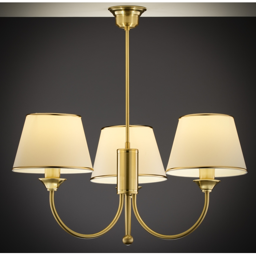 Jupiter 284- CL 3 - Candelabro pendente CLASSIC 3xE27/60W/230V