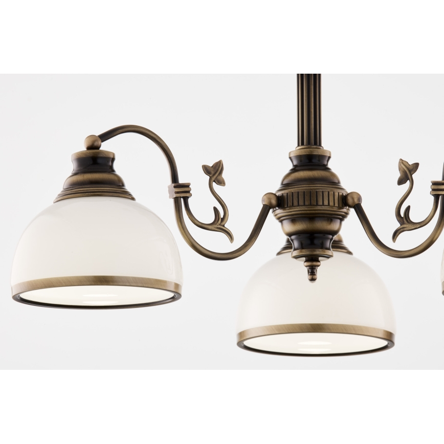 Jupiter 622 - ZU 3 - Lustre de tecto com haste ZEUS 3xE27/60W/230V