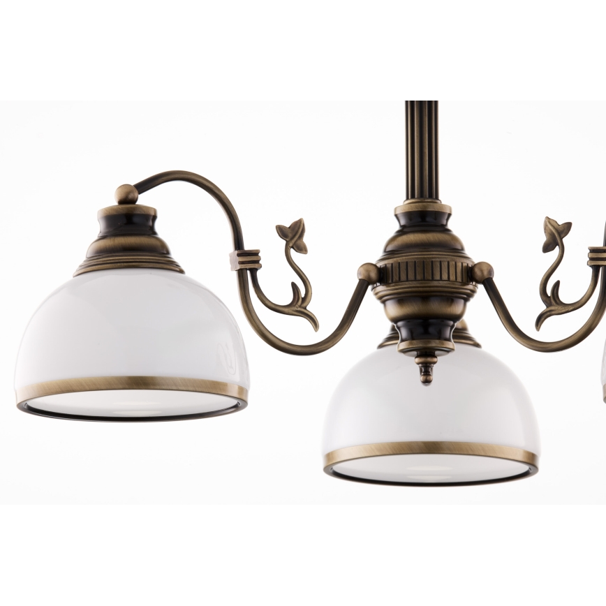 Jupiter 622 - ZU 3 - Lustre de tecto com haste ZEUS 3xE27/60W/230V