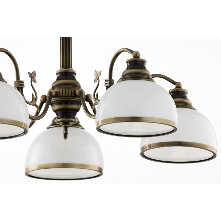 Jupiter 624 - ZU 5 - Lustre de haste ZEUS 5xE27/60W/230V