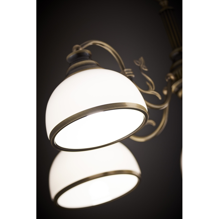 Jupiter 624 - ZU 5 - Lustre de haste ZEUS 5xE27/60W/230V