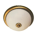 Jupiter 82 PTD - Luz de teto PLAFON 2xE27/40W/230V Opál