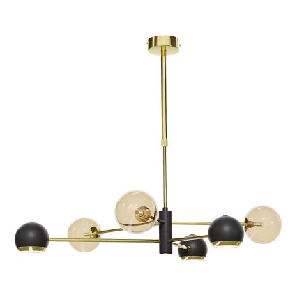 Jupiter - Vidro de reposição para lustre MOKA G9, Ø 12 cm, bege fumado