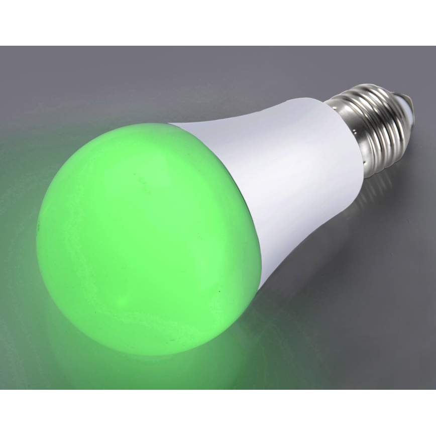 JUST LIGHT. 08132-43 - Lâmpada LED LILUCO E27/4W/230V verde