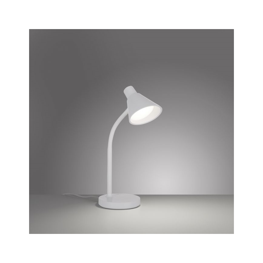 JUST LIGHT. 11248-16 - Candeeiro de secretária flexível LED PIXIE LED/4,5W/230V branco