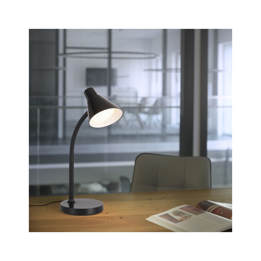 JUST LIGHT. 11248-18 - Candeeiro de mesa LED flexível PIXIE LED/4,5W/230V preto