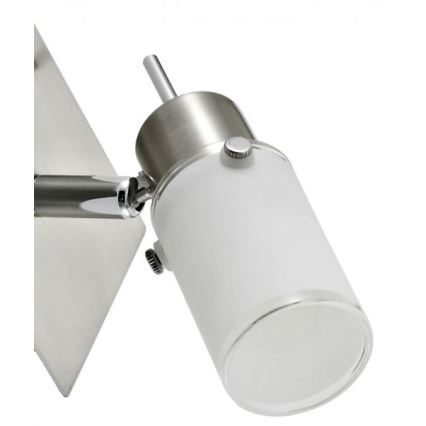 JUST LIGHT. 11931-55 - Foco de parede LED MAX 1xGU10/4W/230V cromado mate