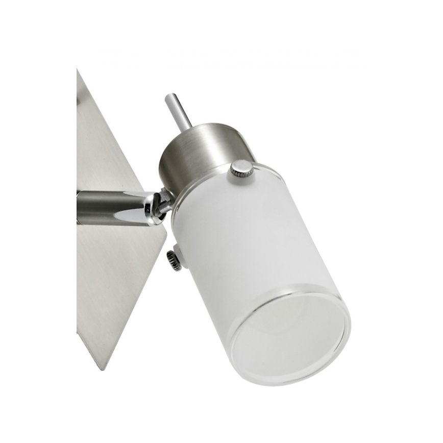 JUST LIGHT. 11931-55 - Foco de parede LED MAX 1xGU10/4W/230V cromado mate