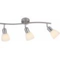 JUST LIGHT. 11953-55 - Spot KARO 3xE14/40W/230V cromado fosco