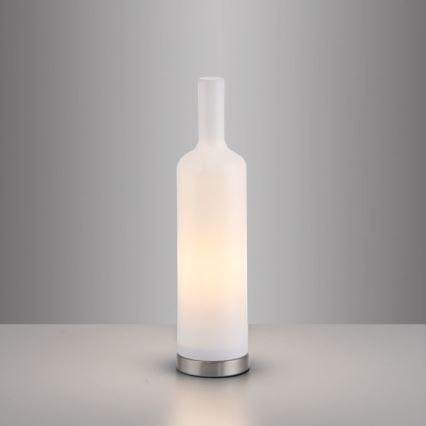 JUST LIGHT. 14006-16 - Candeeiro de mesa BOTTLE 1xE14/25W/230V branco