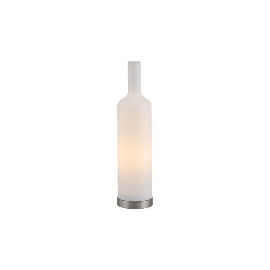 JUST LIGHT. 14006-16 - Candeeiro de mesa BOTTLE 1xE14/25W/230V branco