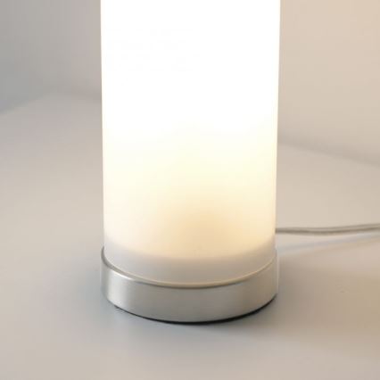 JUST LIGHT. 14006-16 - Candeeiro de mesa BOTTLE 1xE14/25W/230V branco
