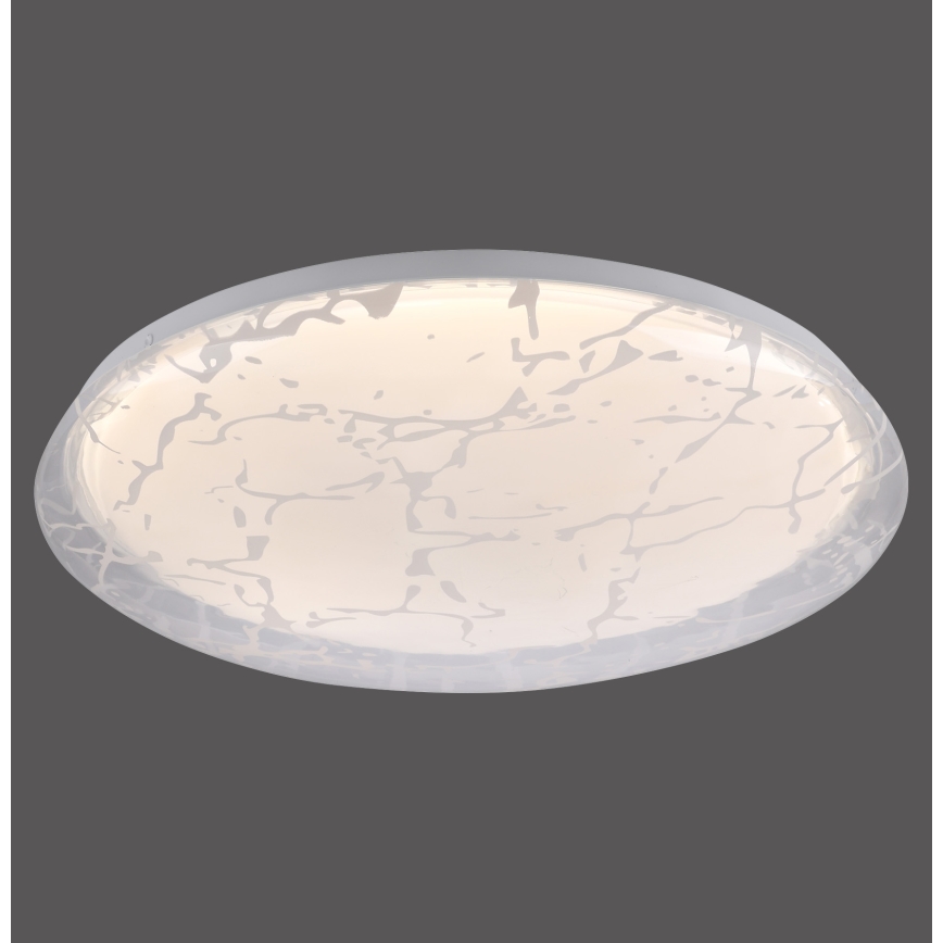 JUST LIGHT. 14008-16 - Luminária de teto LED dimerizável ART PLAFO LED/20W/230V 2700-6500K Ø 38 cm branca + controlo remoto