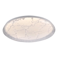 JUST LIGHT. 14008-16 - Luminária de teto LED dimerizável ART PLAFO LED/20W/230V 2700-6500K Ø 38 cm branca + controlo remoto