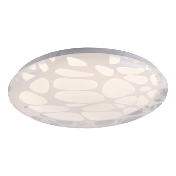 JUST LIGHT. 14009-16 - Candeeiro de tecto LED dimerizável ART PLAFO LED/20W/230V 2700-6500K Ø 38 cm branco + comando à distância