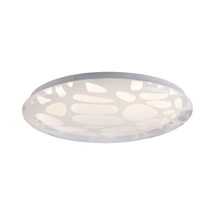 JUST LIGHT. 14009-16 - Candeeiro de tecto LED dimerizável ART PLAFO LED/20W/230V 2700-6500K Ø 38 cm branco + comando à distância