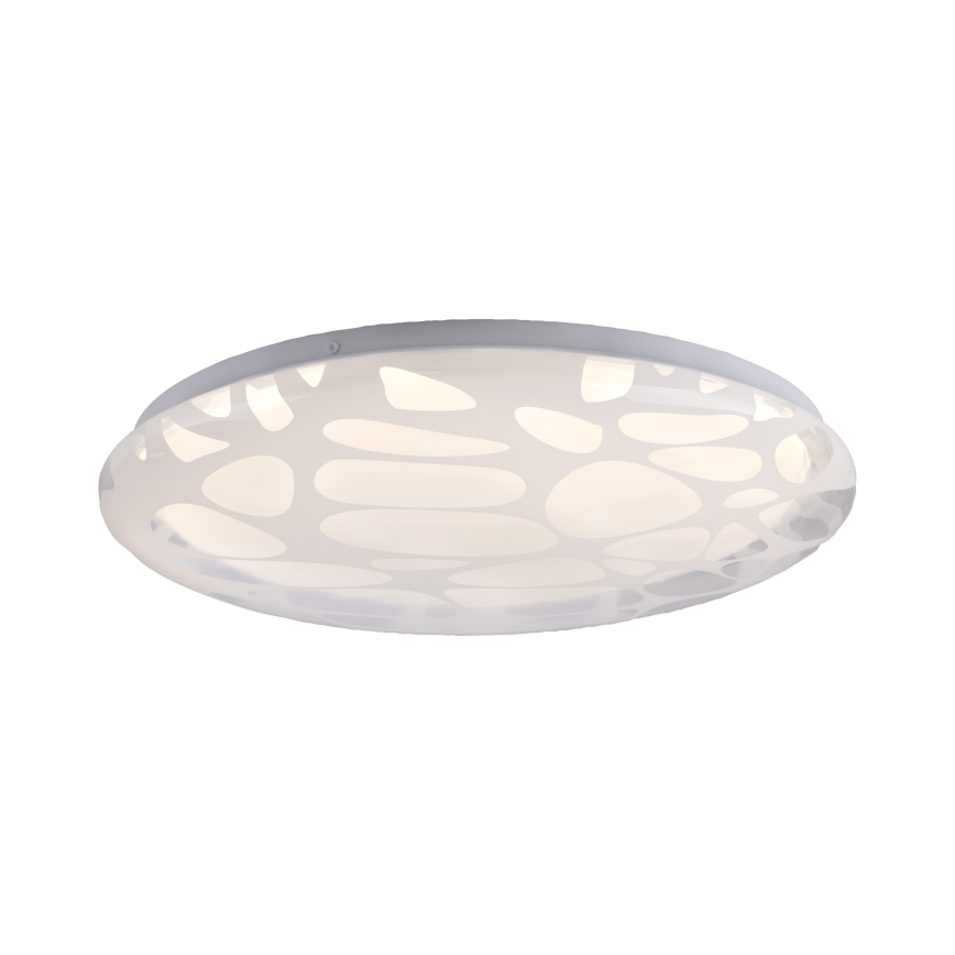 JUST LIGHT. 14009-16 - Candeeiro de tecto LED dimerizável ART PLAFO LED/20W/230V 2700-6500K Ø 38 cm branco + comando à distância