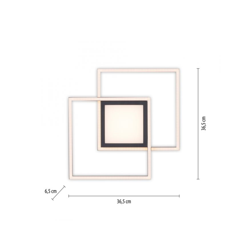 JUST LIGHT. 14144-18 - Iluminação de teto LED ASMIN LED/26W/230V