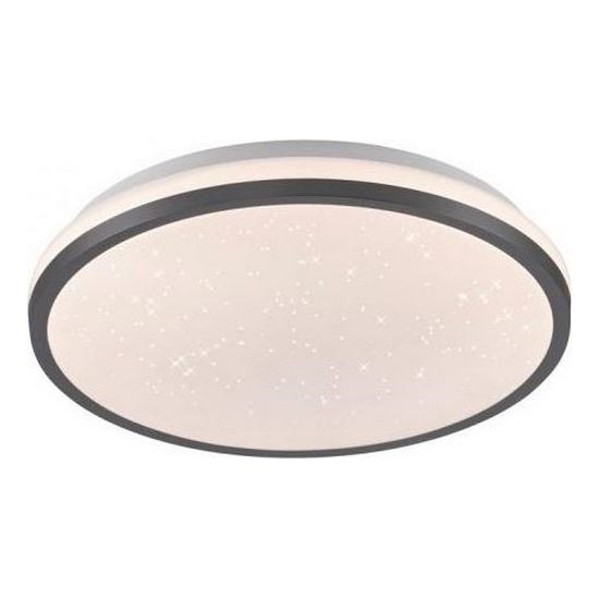 JUST LIGHT. 14293-18 - Iluminação de teto LED com regulação KYLE LED/10W/230V diâmetro 28 cm preto