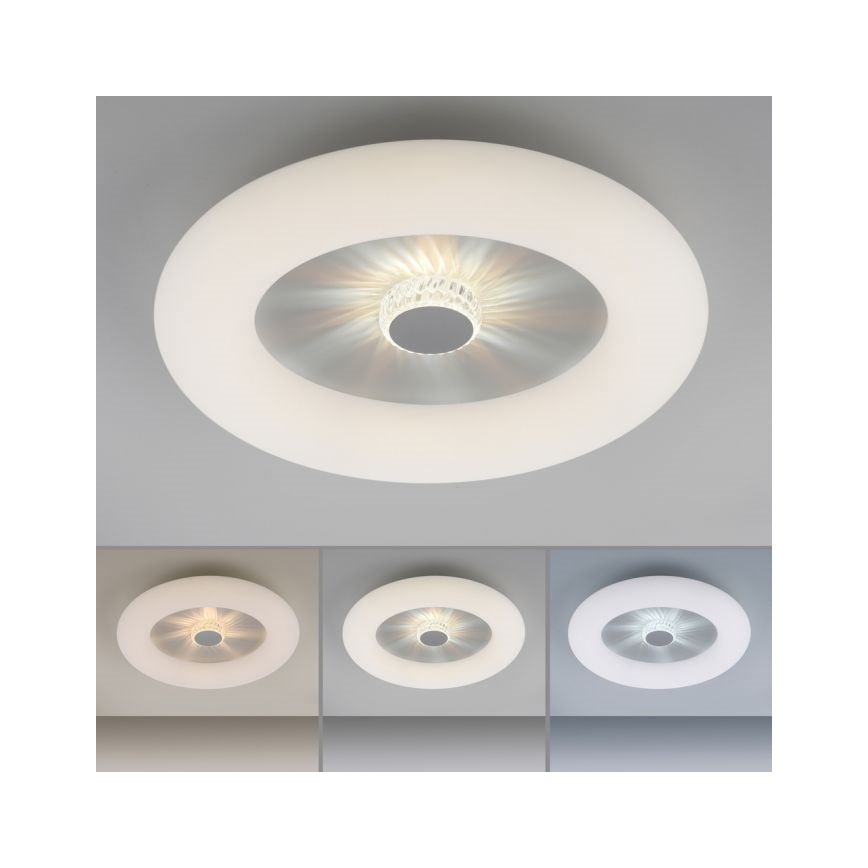 JUST LIGHT. 14383-16 - Iluminação de teto LED com regulação VERTIGO LED/26W/230V 2700-5000K branco + comando