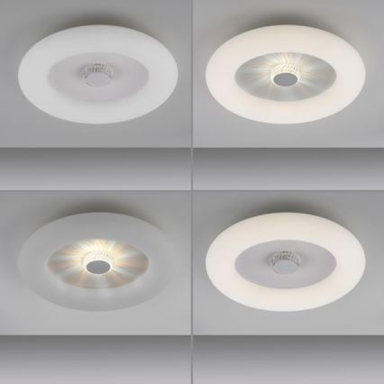 JUST LIGHT. 14383-16 - Iluminação de teto LED com regulação VERTIGO LED/26W/230V 2700-5000K branco + comando
