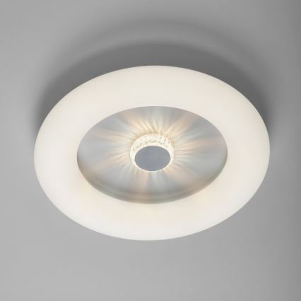 JUST LIGHT. 14383-16 - Iluminação de teto LED com regulação VERTIGO LED/26W/230V 2700-5000K branco + comando