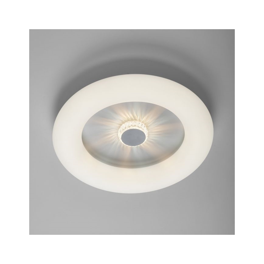 JUST LIGHT. 14383-16 - Iluminação de teto LED com regulação VERTIGO LED/26W/230V 2700-5000K branco + comando