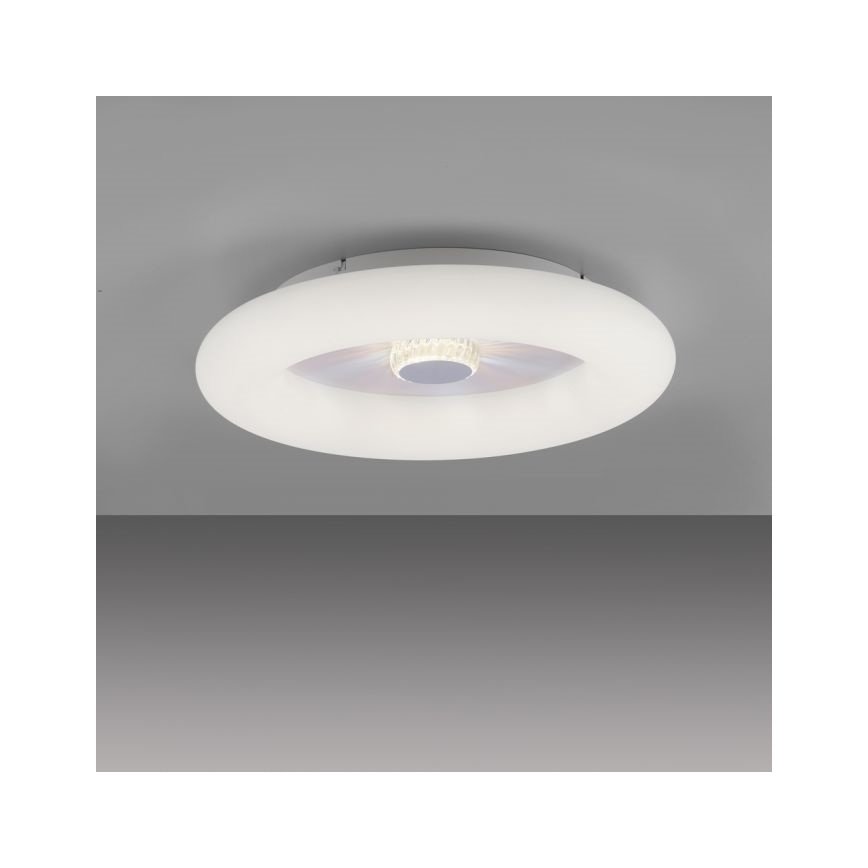 JUST LIGHT. 14383-16 - Iluminação de teto LED com regulação VERTIGO LED/26W/230V 2700-5000K branco + comando