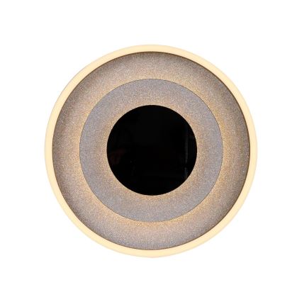 JUST LIGHT. 14409-21 - Candeeiro de tecto LED GLITTY LED/22W/230V Ø 40 cm preto