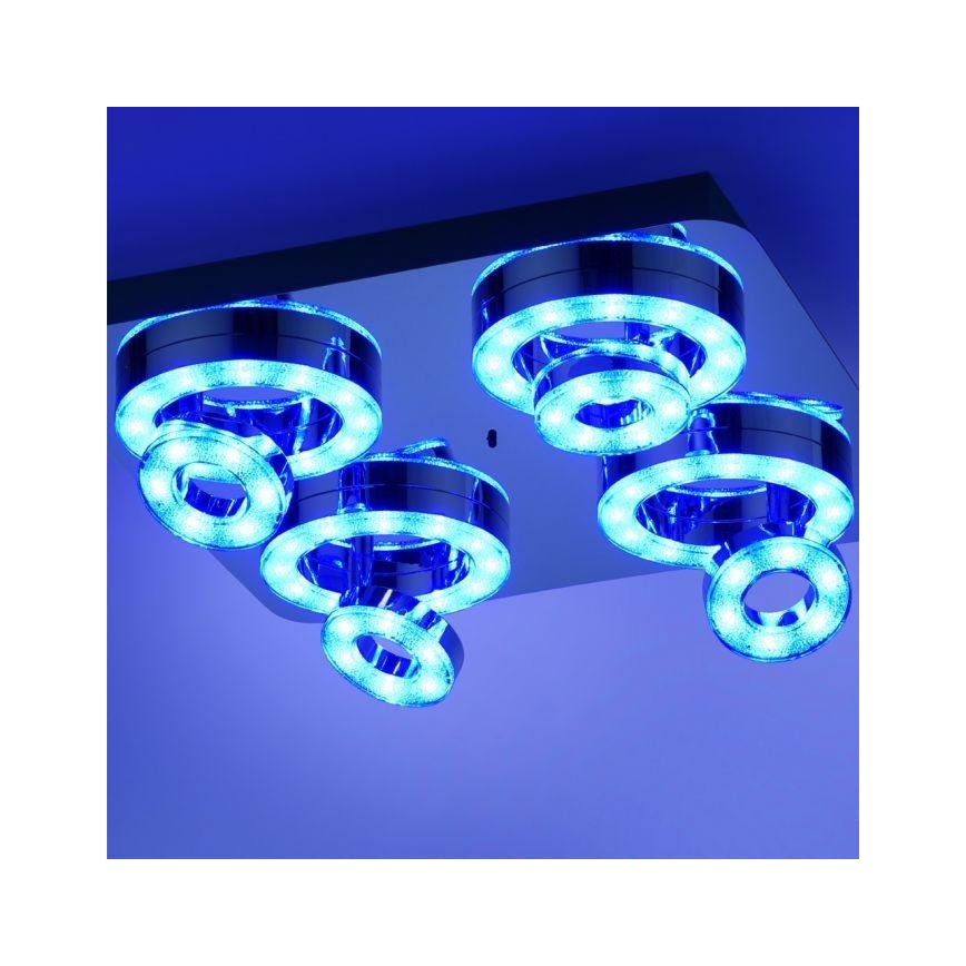 JUST LIGHT. 14662-17 - Foco LED RGBW com regulação TIM LOLASMART 4xLED/5,9/230V 2700-5000K + comando