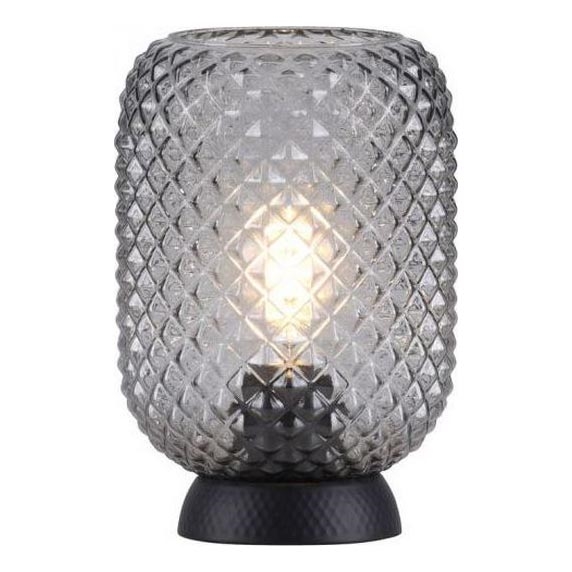 JUST LIGHT. 14906-18 - Candeeiro de mesa REISHI 1xE27/40W/230V preto