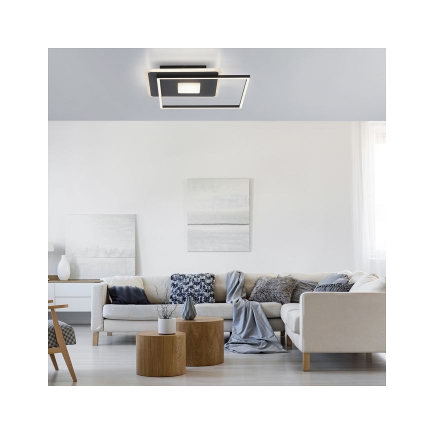 JUST LIGHT. 15045-18 - Iluminação de teto LED com regulação DOMINO LED/26W/230V