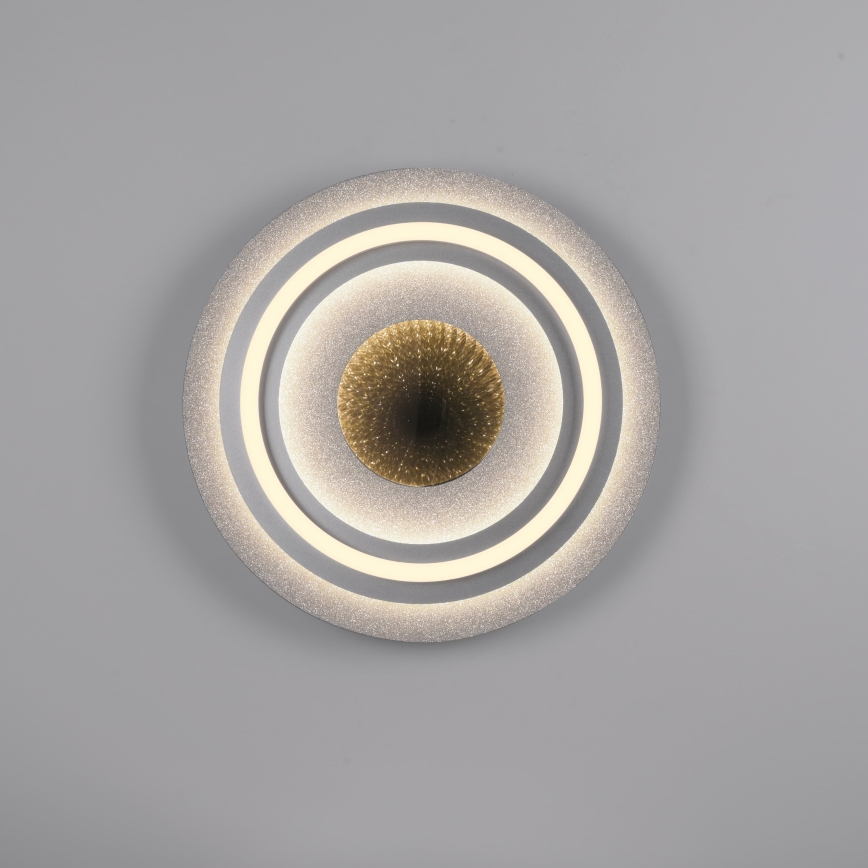 JUST LIGHT. 15089-21 - Luminária de teto LED CICHIO LED/36W/230V Ø 40 cm cromado fosco