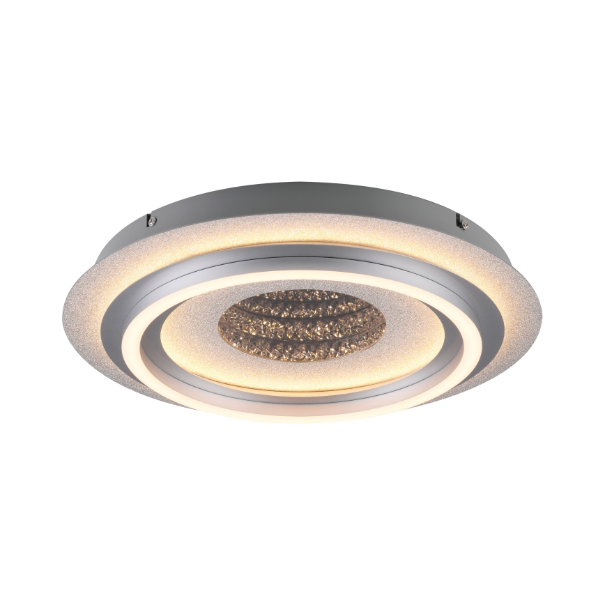 JUST LIGHT. 15089-21 - Luminária de teto LED CICHIO LED/36W/230V Ø 40 cm cromado fosco
